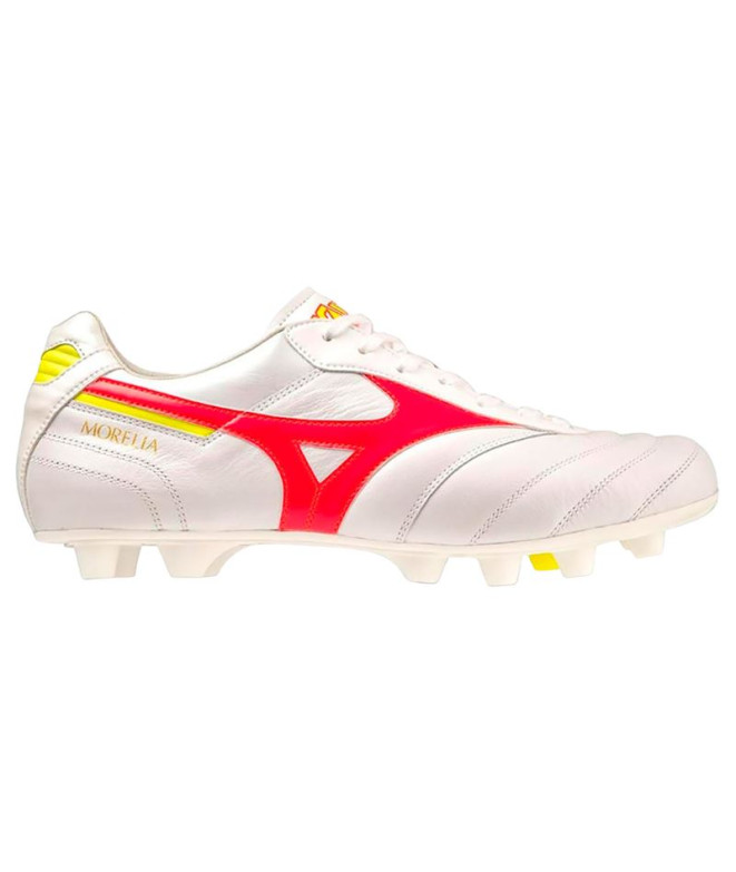 Futebol Mizuno Morelia II Elite Branco Botas