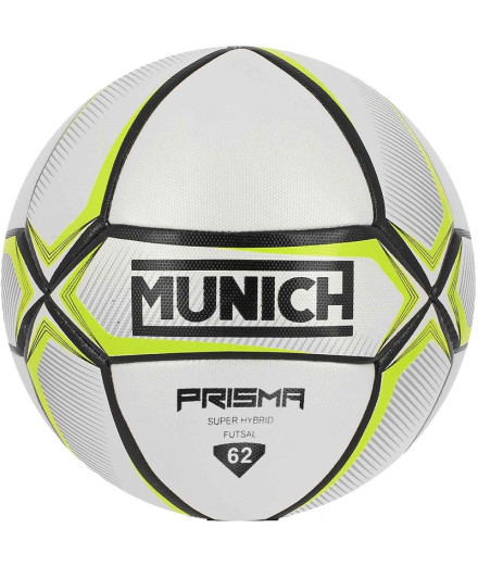 Balle de futsal Munich Prisma Ball Blanc