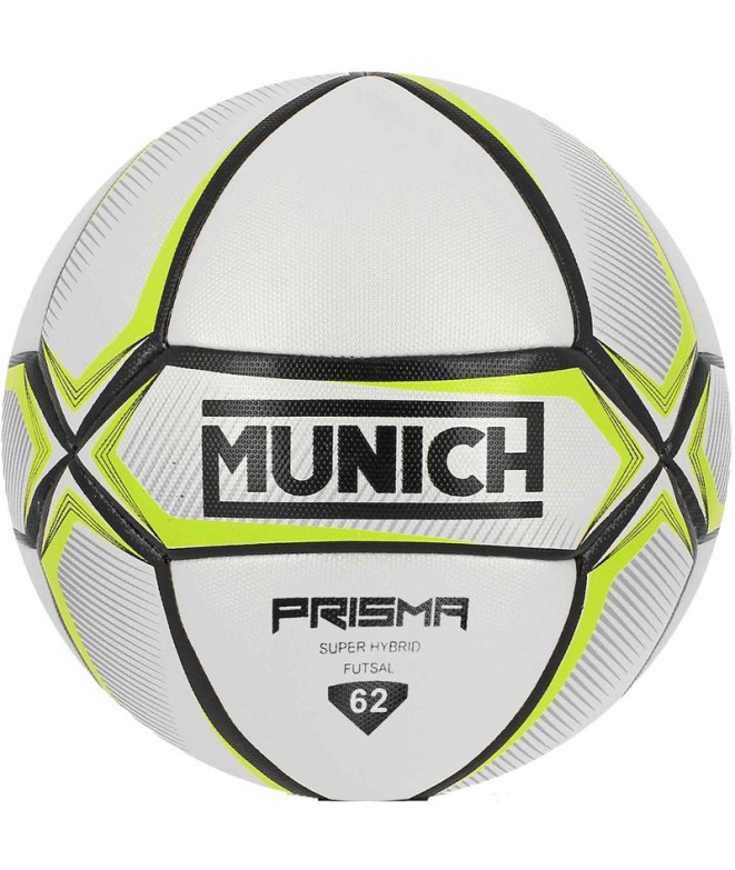 Balones de fútbol sala Munich Prisma Ball White
