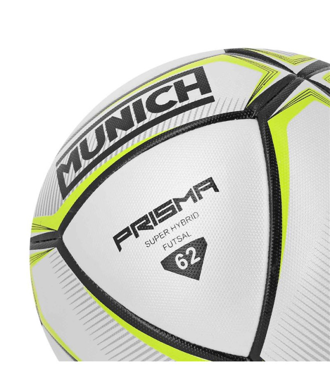 Balle de futsal Munich Prisma Ball Blanc