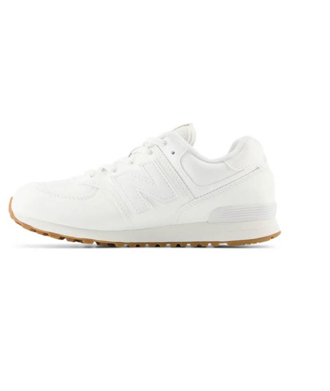 Chaussures New Balance 574 Blancs Enfant