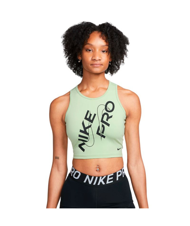 Top de Fitness Nike Pro Dri-Fit Wo Cropped mujer