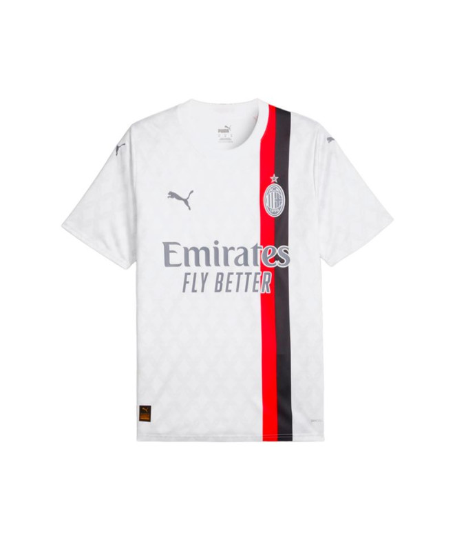 Camiseta Futebol de Puma Milan Away Homem