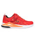 Chaussures Skechers Tri-Namics Enfant Textile Rouge / Orange & Noir Trim