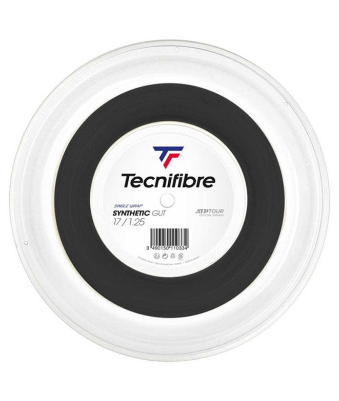 Corde Tecnifibre Bobine 200M Synthetic Gut Black 1,25