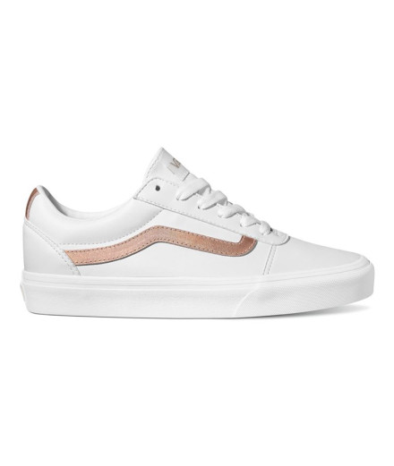 Sapatilhas Vans Ward White/Rose Gold Mulher
