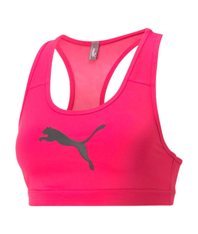 Camiseta De Fitness Puma Mid Impact 4Keeps Br Mulher Orchid Shadow