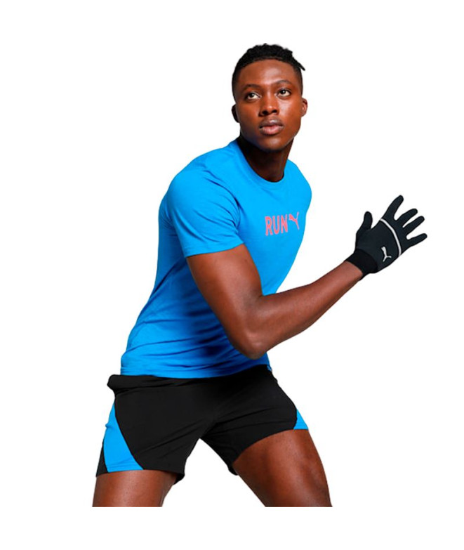 Camiseta de Fitness Puma Men'S Graphic Ruultra Azule Hombre