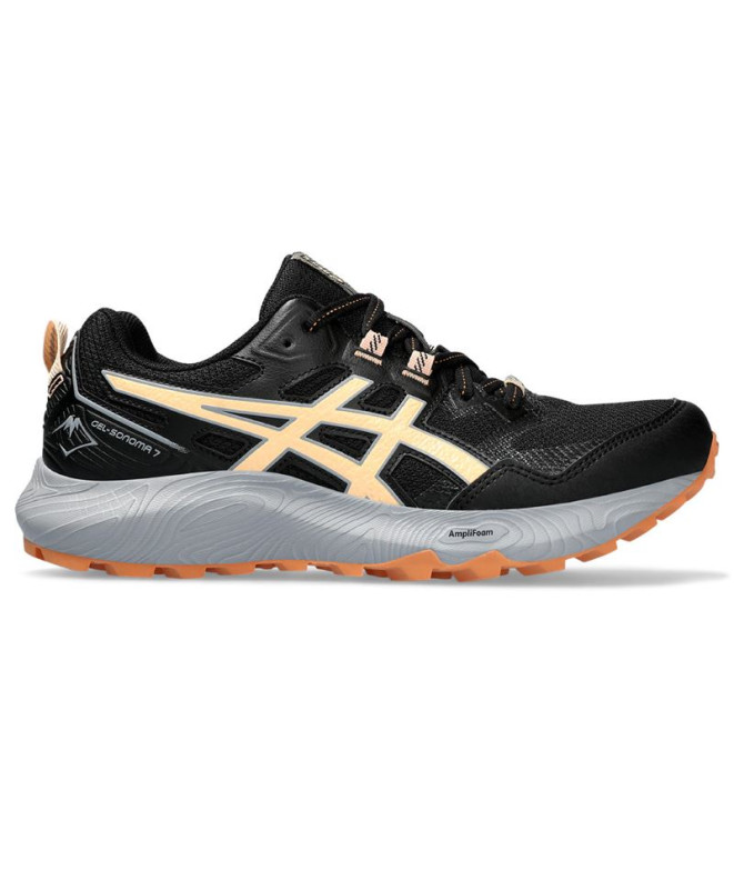 ASICS Gel-Sonoma 7 Chaussures de running pour femmes Noir/Apricot Crush