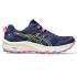 Chaussures de Trail ASICS Trabuco Terra 2 Femme Deep Ocean/Lime Green