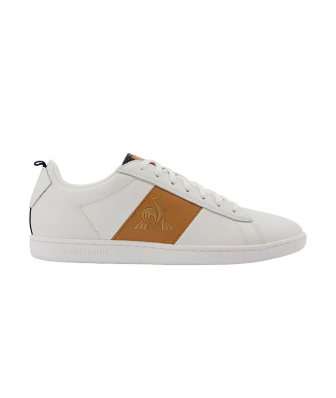 Chaussures Le coq Sportif Courtclassic Twill Optical White/Tobacco Homme