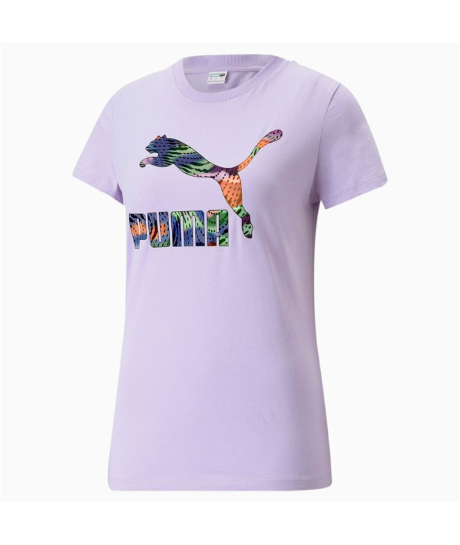 T-Shirt Puma Classics para mulher