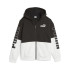 Veste Puma Power Colorblock Enfant Noir/Blanc