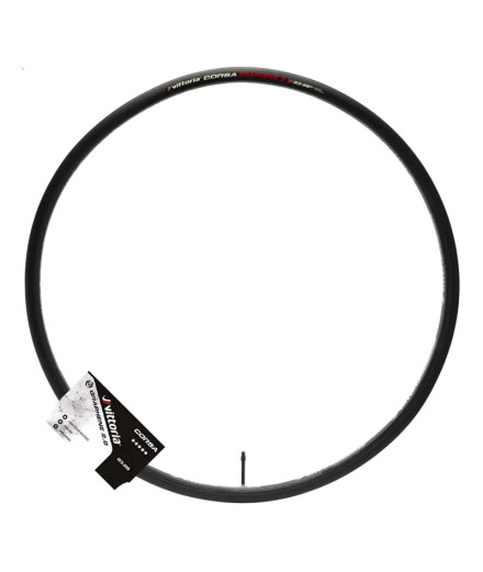 Cubierta Vittoria Corsa Negro 25-622 / 700x25c Pleg G2