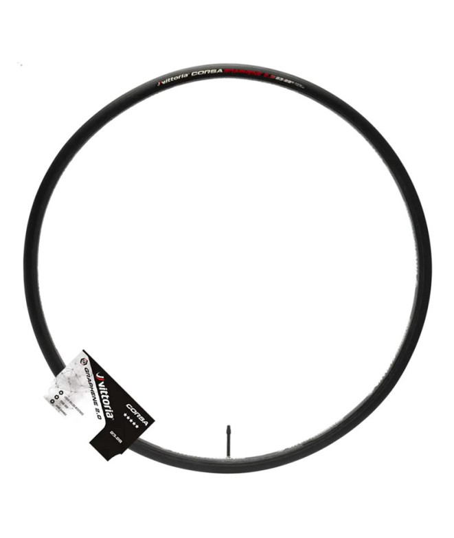 Couverture Vittoria Corsa Black 25-622 / 700x25c Pleg G2