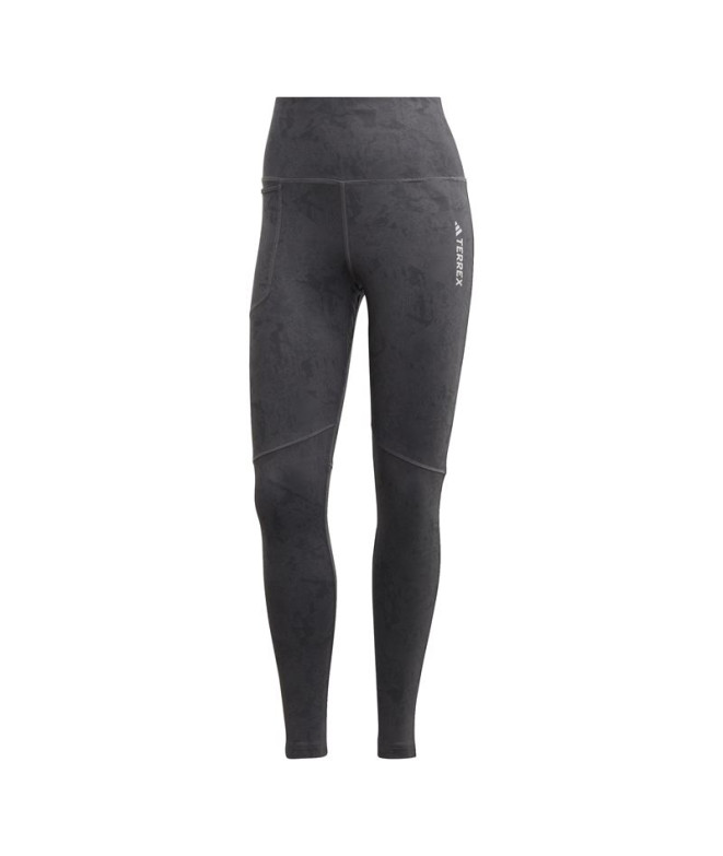 Leggings para caminhadas adidas Mt Aop Tights Women's