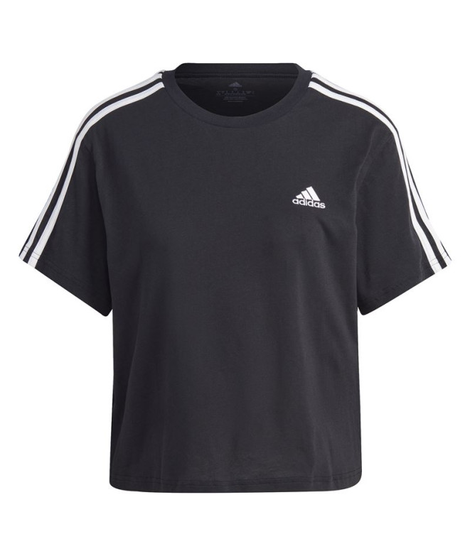 T-shirt adidas Essentials Single Jersey 3-Stripes Women's