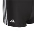 calções de banho adidas Fato de banho clássico com 3 riscas para rapaz
