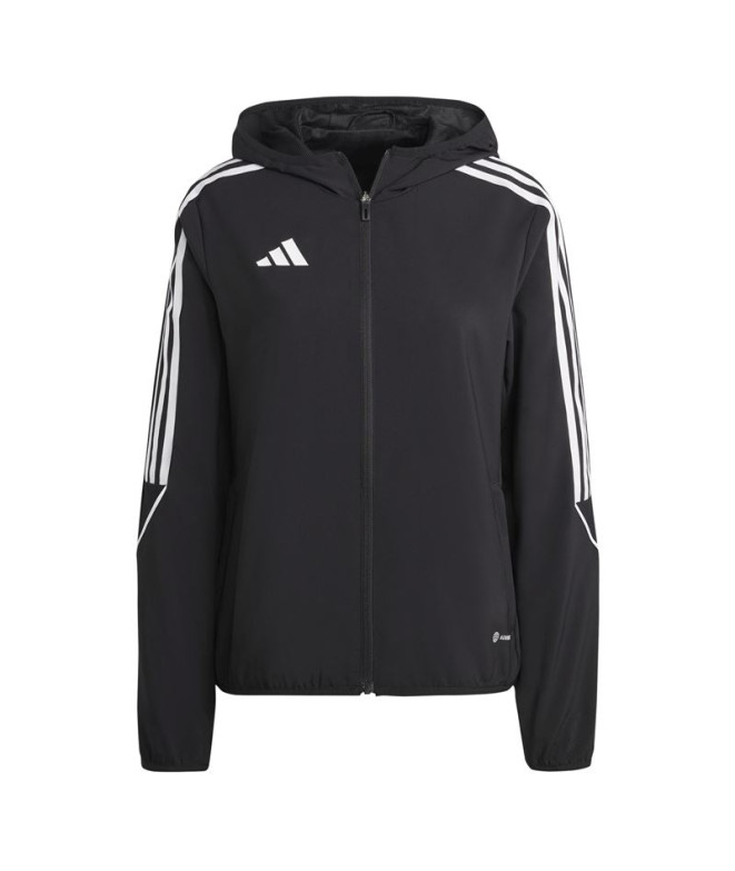 Coupe-vent et softshells Football adidas de la Ligue Tiro 23 femme