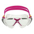 Óculos de natação Aqua Sphere Vista White Raspberry Lenses Clear
