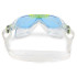 Óculos de natação Aqua Sphere Vista Jr Transparent Green Lenses Blue Children's Swimming Glasses