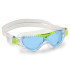Óculos de natação Aqua Sphere Vista Jr Transparent Green Lenses Blue Children's Swimming Glasses