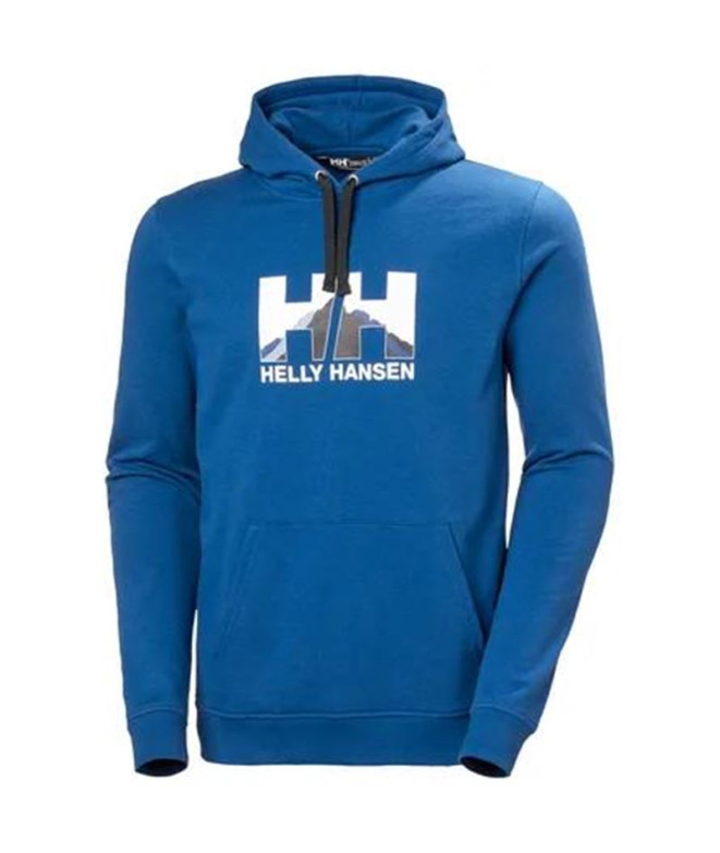 Sweat de Montagne Helly Hansen Nord Graphic Deep Fjord Homme