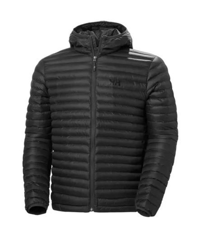 Casaco por Montanha Helly Hansen Sirdal Hooded Insulator Preto Homem