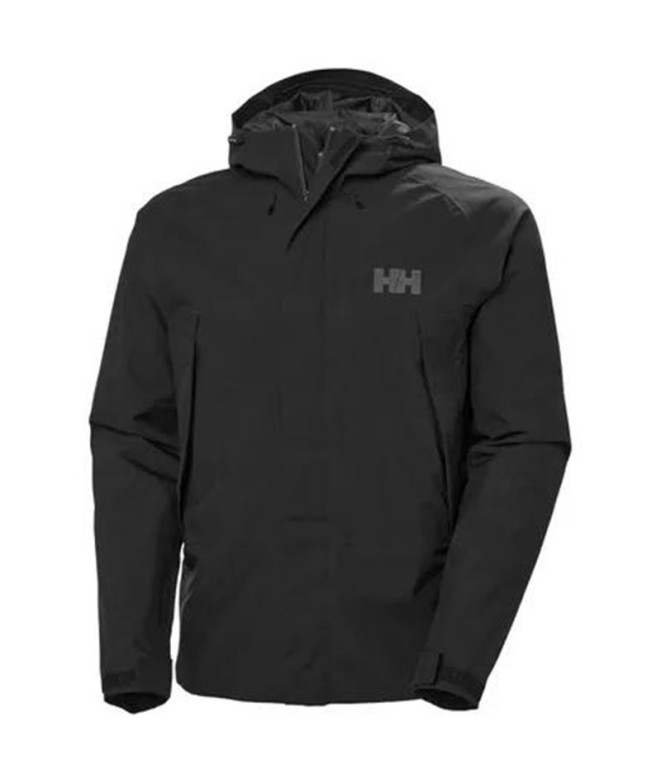 Casaco por Montanha Helly Hansen Banff Shell Preto Homem