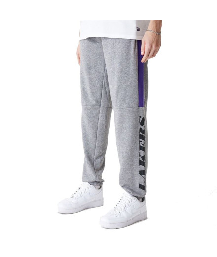 Pantalon New Era NBA Colour Block LA Lakers Grey Med Man