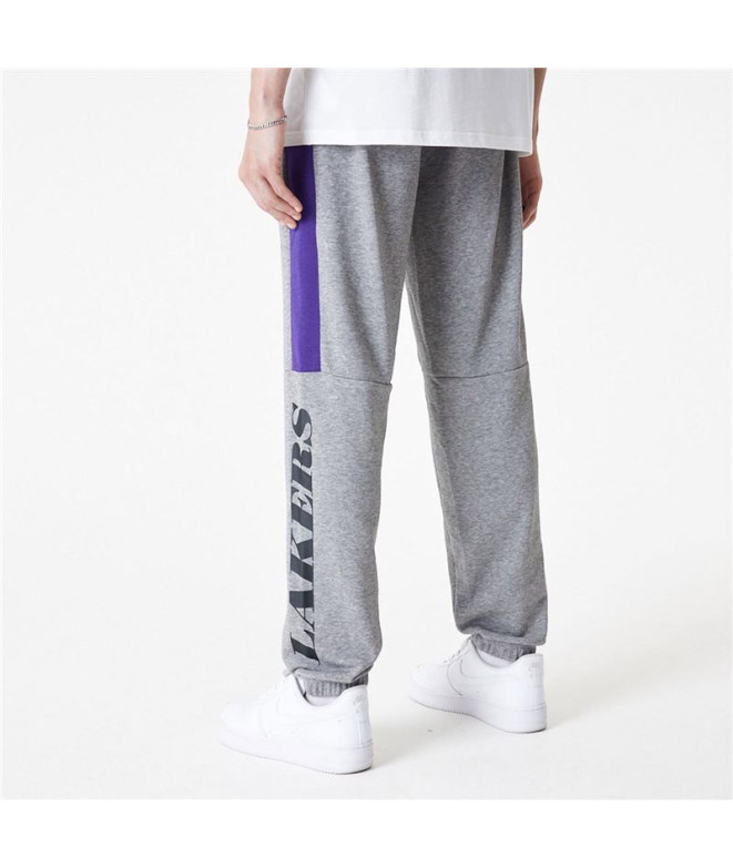 Calças New Era NBA Bloco de cores LA Lakers...