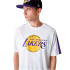 Camiseta New Era NBA Colour Block LA Lakers Blanco Hombre