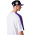 Camiseta New Era NBA Colour Block LA Lakers Blanco Hombre