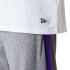 Camiseta New Era NBA Colour Block LA Lakers Blanco Hombre