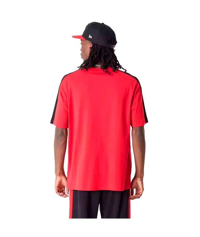 Camiseta New Era Bloco de cor NBA Chicago Bulls...