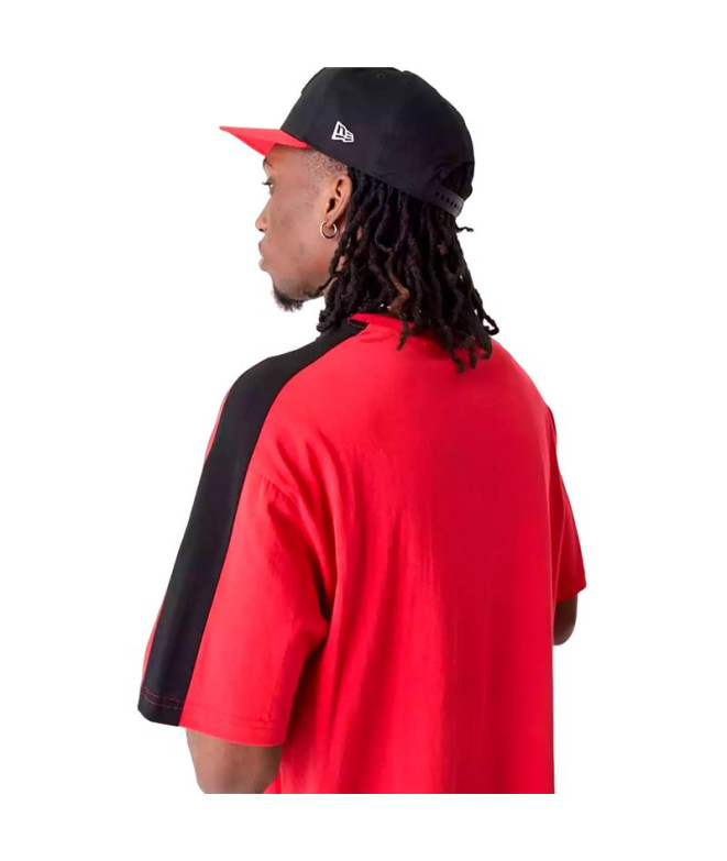 T-shirt New Era NBA Colour Block Chicago Bulls...