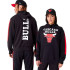 Sudadera New Era NBA Colour Block Chicago Bulls Black Hombre
