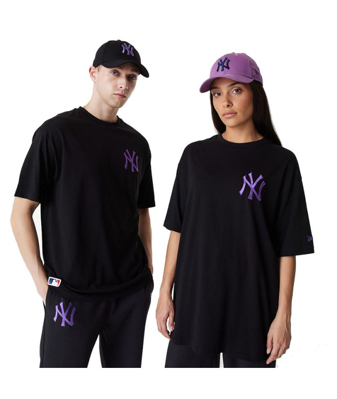 New Era T-shirt de homem preta League Essentials New York Yankees