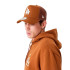 Sweatshirt New Era League Essentials LA Dodgers Dk Beige Men's