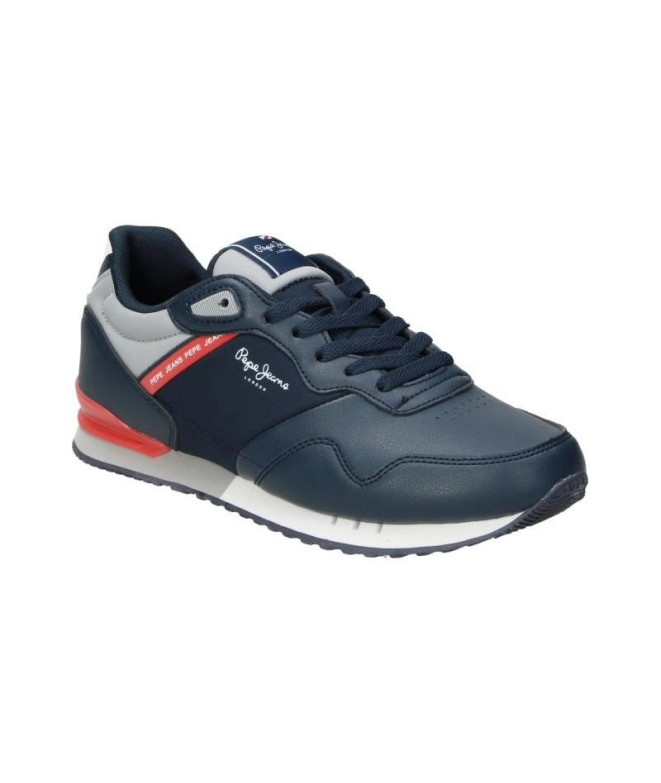 Zapatillas London Bright Navy Niño