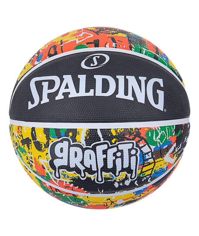 Basketball Spalding Rainbow Graffiti Sz7 Caoutchouc