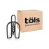 Support bouteille cyclisme Tols en aluminium noir