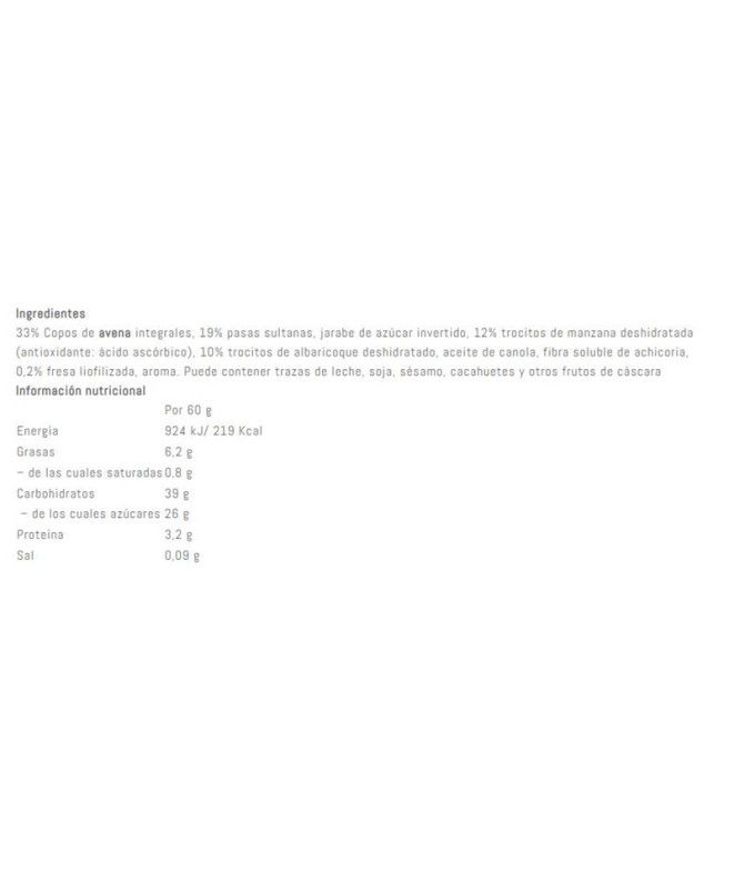 Nature´s Energy Bar Fresa