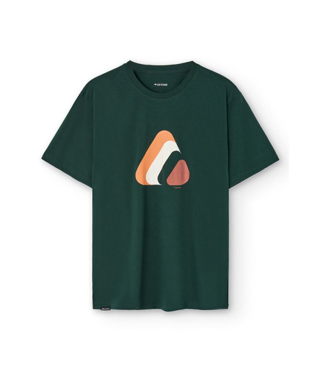 T-Shirt Astore Deloof para homem Verde Escuro