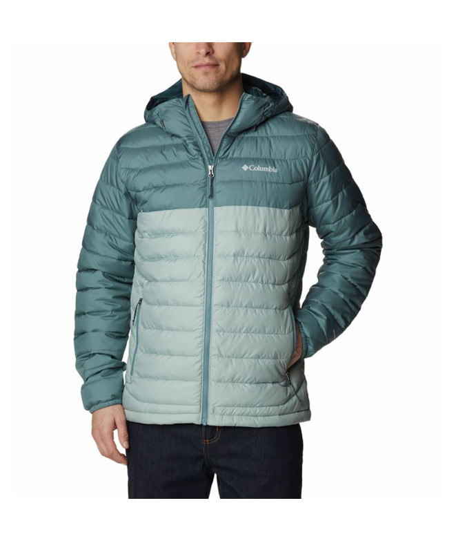 Mountain Jacket Columbia Powder Lite™ Hooded Blue Hommes