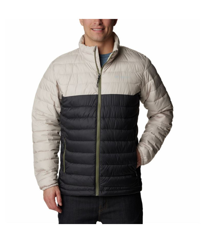 Mountain Jacket Columbia Powder Lite™ Beige Black Man