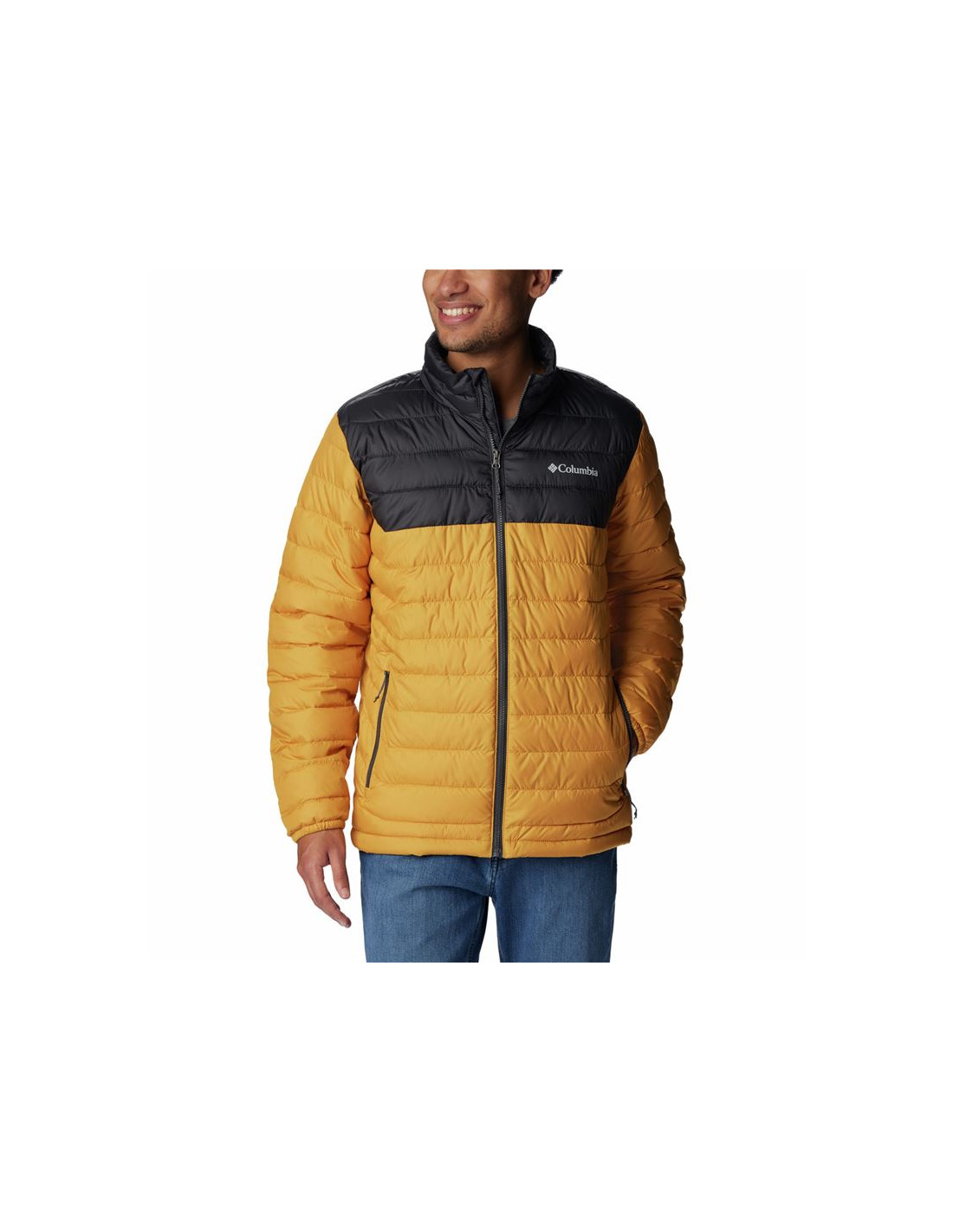 Chaqueta de Montaña Columbia Powder Lite™ Yellow Hombre