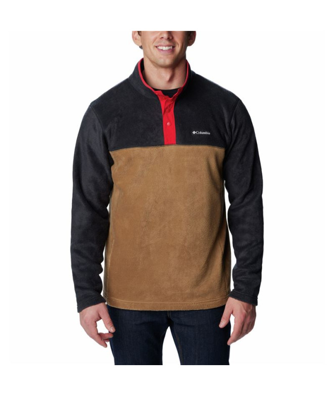 Mountain Fleece Columbia Steens Mountain™ Half Snap Brown Hommes