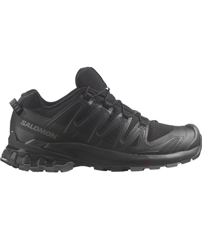 Sapatilhas de Trail Running Salomon XA Pro 3D V9 Preto / Fantasma / Peltre para mulher