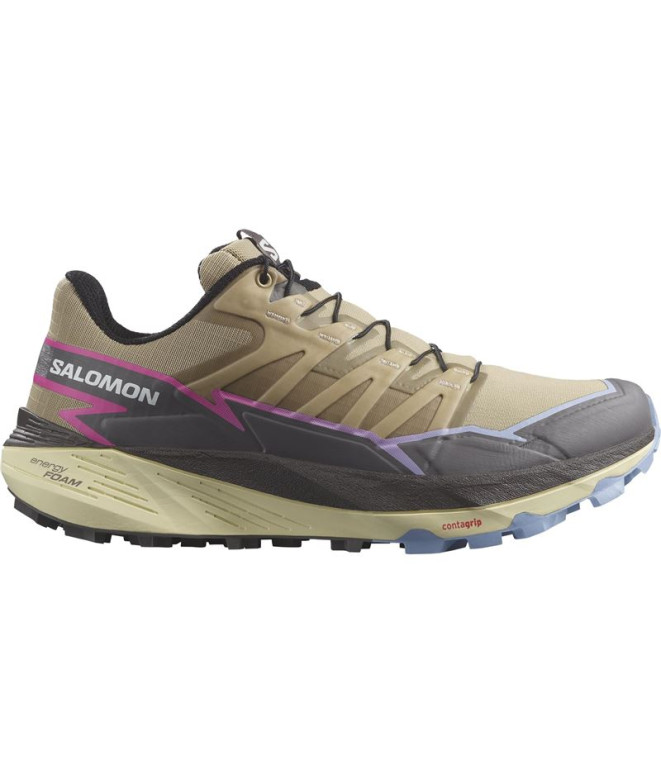 Zapatillas de Trail Salomon Thundercross Slate Green/ Plum Kitten/Blue Mujer